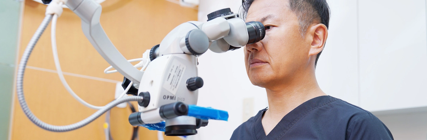 痛みを最小限に抑えた虫歯治療