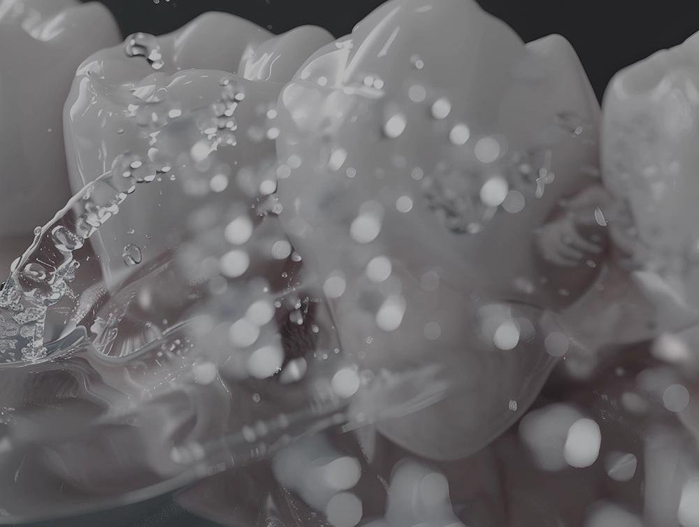 プロによる歯のクリーニング